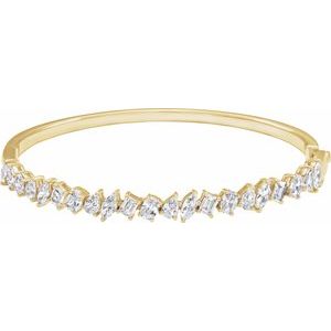 Lab-Grown Diamond Bangle Bracelet